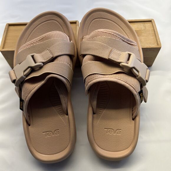 Teva Women's Hurricane Verge Slide Sandal Peach Color Women SZ 7 - Picture 2 of 7
